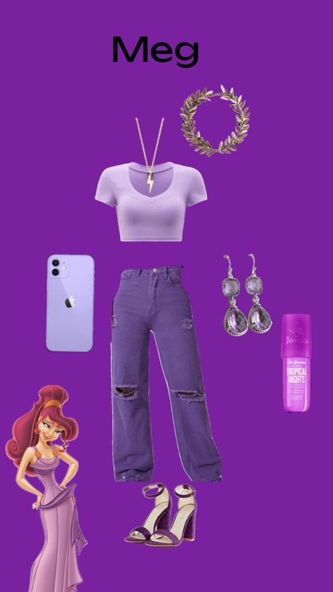 #meg #herculesmovie #herculesaesthetic #hercules Hercules And Meg Disneybound, Hercules Movie, Meg Hercules, Hercules, Outfit Inspirations, Disney, How To Wear, Clothes