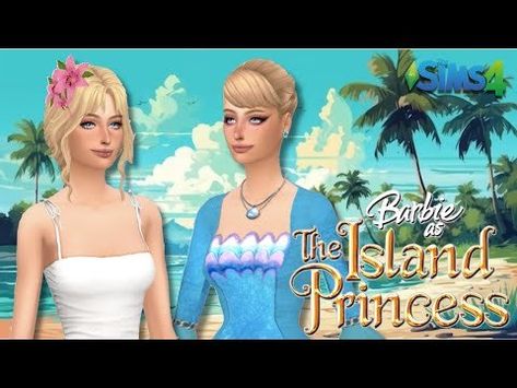 Sims 4 Barbie Movie Cc, Sims 4 Barbie Cc, Barbie Sims, Princess And The Pauper Barbie, Barbie Barbie Movie, Barbie As The Island Princess, The Island Princess, Rapunzel Princess, 2023 Barbie