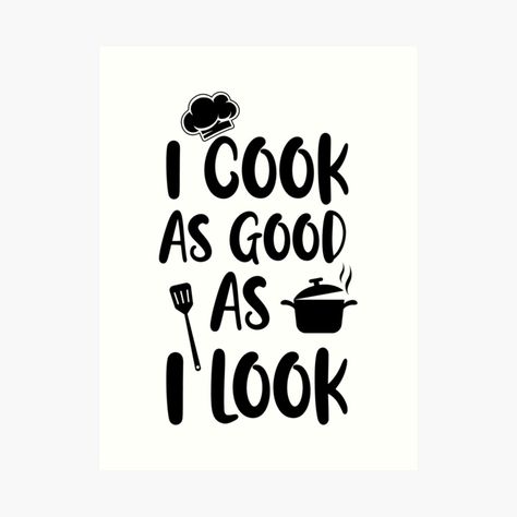 Cooking Quotes, Cooking Gift, Quote Art Print, Kitchen Display, Kitchen Posters, Quote Art, Gifts For Cooks, Kitchen Gift, Art Prints Quotes