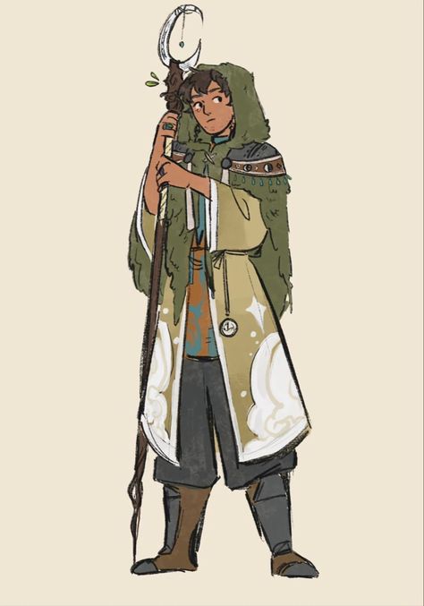 Jimmy Solidarity, Dnd Druid, Dnd Art, Arte Fantasy, Character Creation, Dnd Characters, Character Outfits, Big Eyes, Art Reference Photos