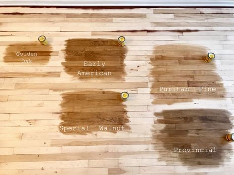 Birch Wood Stain Colors, Birch Butcher Block Stain Colors, Birch Wood Stain, Birch Wood Floors, Butcher Block Stain, Hardwood Colors, Hardwood Floor Stain Colors, Birch Hardwood Floors, Minwax Stain Colors