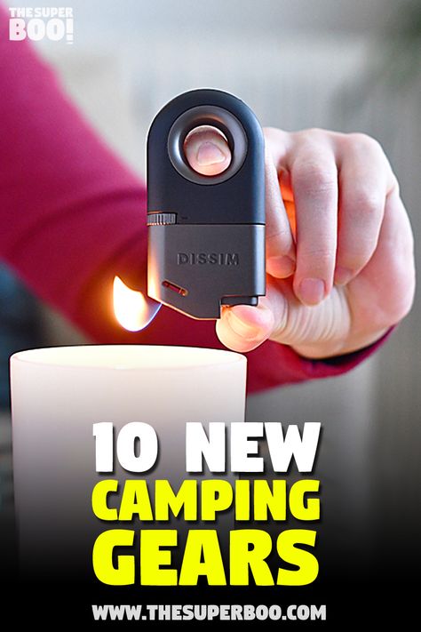 Camping Gadgets Products, Camping Gadgets Genius Ideas, Camping Tech, Camping Security, Camping Technology, Cool Camping Gear, Best New Gadgets, Unique Camping Gear, Newest Gadgets