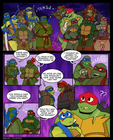 Rottmnt X Tmnt 2012 Crossover, Rise April Fanart, Rotmnt X Tmnt 2012, Rottmnt Fanart Comic, Tmnt X Rottmnt, Tmnt 2007 Fanart, Yandere Tmnt, Tmnt Crossover, Tmnt Bayverse