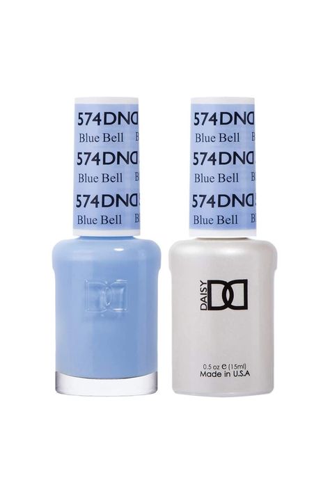 DND Gel Polish Set - 1 each of Blue Gel Polish and Blue Nail Polish, 574 Blue Bell, 0.5 Fl Oz Blue Gel Polish, Dnd Gel Nail Polish, Fashion Jewelry Quotes, Blue Gel Nails, Luminous Nails, Dnd Gel Polish, Blue Gel, Blue Nail Polish, Gel Pack