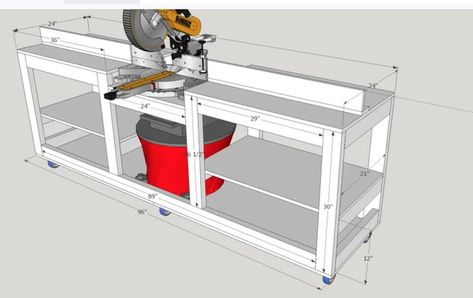 Mitersaw Station, Miter Saw Stand Plans, Floating Bed Diy, Garage Workspace, Miter Saw Station, Saw Station, Garage Workbench Plans, Mitre Saw Station, Saw Table