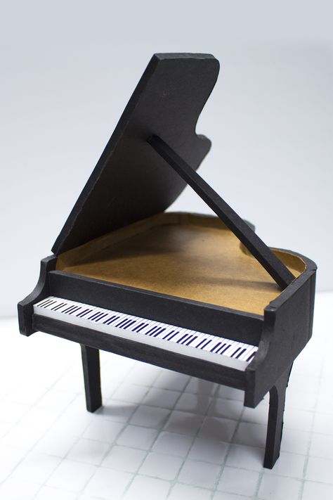 Crafting with Readi-Board sounds like fun! We created this miniature piano with black and water resistant Readi-Board foam board. Miniature Piano, Foam Board, Sounds Like, Piano, Music Instruments, Water Resistant, Miniatures, Water, Quick Saves