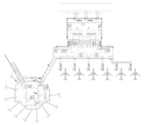 Gallery of Bergen Airport / Nordic Office of Architecture - 12 Airport Plan, Nordic Office, Light Rail Station, Central Building, Steel Trusses, City Layout, Airport Design, Office Plan, Architectural Competition