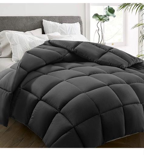 Full Size Bed Comforter, Oversized King Comforter, California King Size Bed, Black Comforter, Bed Comforter, Grey Comforter, Down Comforters, Luxury Quilts, Twin Comforter