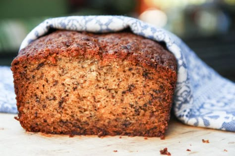 Hawaii Banana Bread Recipe, Maui Banana Bread Recipe, Banana Bread With Butter, Banana Bread Recipe 2 Bananas, Baking Soda Recipes, Hawaiian Banana Bread Recipe, Bread With Butter, Hawaiian Banana Bread, Morning Toast