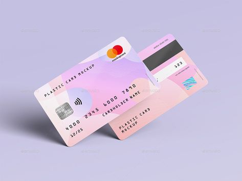 Plastic Card / Bank Card MockUp #Ad #Card, #sponsored, #Plastic, #MockUp, #Bank Bank Cards Aesthetic, Bank Card Aesthetic, Bank Card Design Ideas, Bank Card Design, Bank Aesthetic, Credit Card Aesthetic, Cute Credit Card, Pink And Gold Wallpaper, Credit Card Design