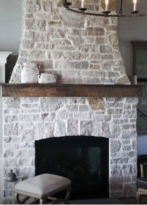 Farmhouse Fireplace Stone, Living Room Decor Tv Wall, Fireplace Stone Veneer, Mantel Living Room, Living Room Decor Tv, Decor Tv Wall, Barndominium House Plans, Buechel Stone, Stone Veneer Fireplace