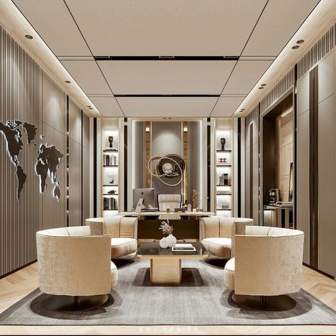 Ceo Room Design, Preparation Meets Opportunity, Business Office Design, Luxury Ceiling Design, Modern Home Offices, Office Table Design, Modern Office Interiors, Clinic Interior Design, Vip Room