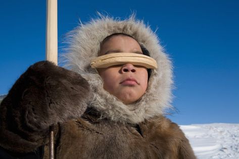 Inuit People, Arctic Tundra, Inuit Art, Northwest Territories, Snow Goggles, First World, Goggles, Native American, Winter Hats