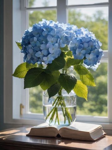 Hydrangea Meaning: A Dive into this Flower | Faful Florist Hydrangea Meaning, Hydrangea Picture, Flower Nymph, Hydrangea Cottage, Fruit Bowl Display, Bowl Display, Flower Subscription, Green Hydrangea, Hydrangea Purple