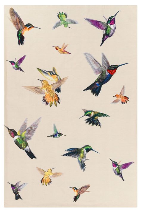 Hummingbird Tattoo, Rug Company, Birds Flying, Design Milk, Hummingbirds, Bird Feathers, Bird Art, Printed Rugs, A Group