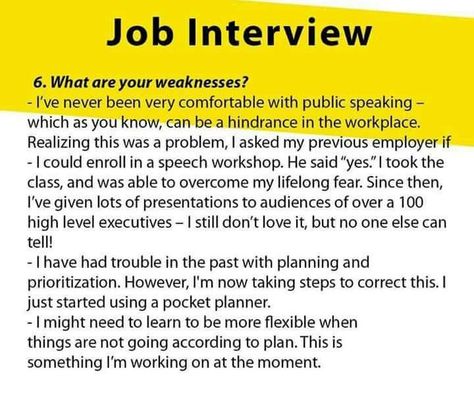 How to answer - what are your weaknesses? How To Answer Questions In An Interview, How To Answer What Is Your Weakness, Weakness Interview Answers, What Are Your Weaknesses Interview, What Is Your Weakness Interview Answer, Weakness Interview, Job Interview Answers, Job Interview Preparation, Job Interview Advice