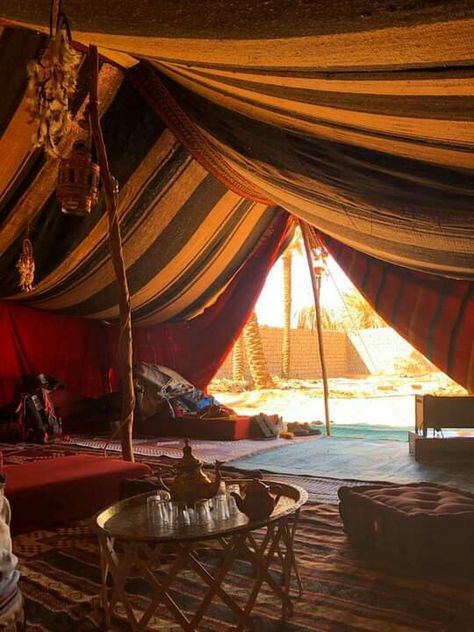 Arabian Tents Moroccan Style, Bedouin Decor, Arabic Tent, Burning Man Camps, Moroccan Tent, Arabian Tent, Arabian Decor, Bedouin Tent, Tent Room