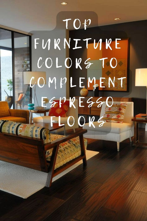 Need to know the best furniture colors for espresso floors? Click to explore the ideal shades that elevate your space! 🏠🎨 #HomeDecor #EspressoFloors #FurnitureColors #InteriorDesign #DecorTips Espresso Floor Stain, Espresso Wood Floors, Espresso Floors, Colors For Furniture, Furniture Colors, Floor Stain, Dark Wood Floors, Top Furniture, Best Furniture