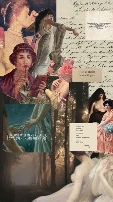 Persephone Aesthetic Pink, Sapphic Aesthetic Art, Art Academia Aesthetic, Aesthetic Goddess, Erasure Poetry, Persephone Aesthetic, Art Academia, Goddess Aesthetic, Rose Gold Wallpaper