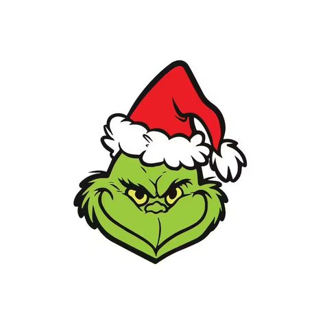 Grinch Head, Play Printables, Grinch Images, Grinch Face Svg, Grinch Png, Christmas Graphic Design, Svg Grinch, Door Decs, Grinch Svg