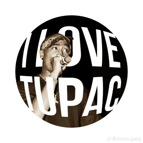 I Love Tupac, Tupac, Cell Phone, I Love, White, Black