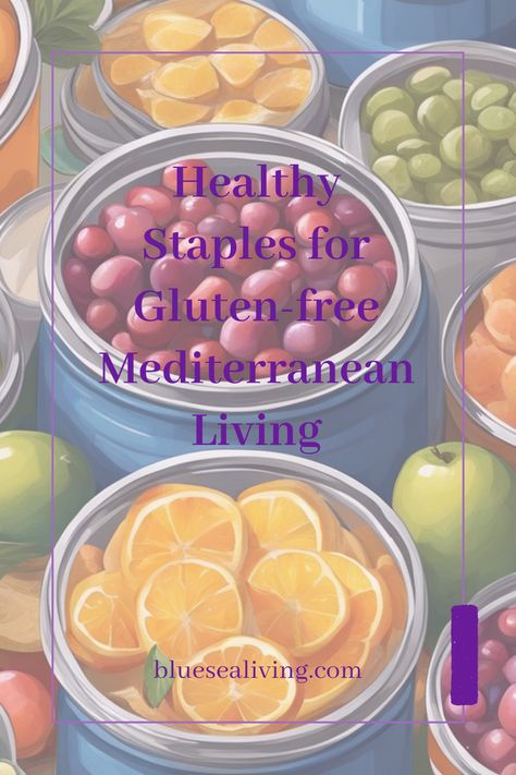 Transform your pantry with essential canned and preserved foods that fit beautifully into a gluten-free Mediterranean diet. Discover simple, nutritious options that support your health journey. From tasty beans and olives to delicious roasted peppers, make every meal exciting while maintaining your gluten-free lifestyle. Remember, a vibrant and tasty life is within reach; you've got this! Let these diverse ingredients inspire you to create delicious dishes that revitalized not only your pantry but your health. Healthy Staples, Preserved Food, Mediterranean Snacks, Mediterranean Diet Breakfast, Healthy Pantry, Gluten Free Protein, Mediterranean Living, Diet Breakfast, Free Lifestyle