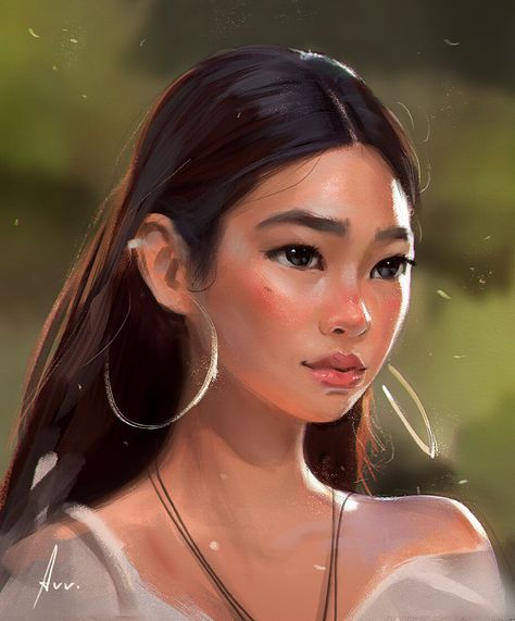 ArtStation - Light, Aleksei Vinogradov Best Procreate Brushes, Procreate Brushes Free, Light Study, Digital Portrait Art, Art Style Inspiration, Ink Illustrations, Digital Art Girl, Digital Portrait, Art Drawings Sketches