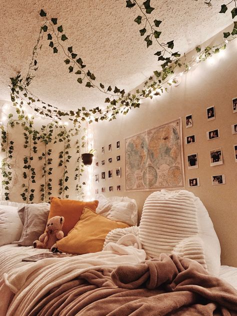 dorm room, aesthetic dorm, room makeover Yellow Dorm Room, Dorm Room Makeover, Dorm Room Bed, Dorm Room Aesthetic, Aesthetic Dorm Room, Dorm Room Bedding, Room Bed, Room Aesthetic, Room Makeover