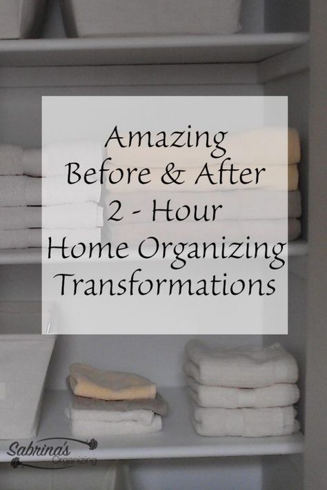 Amazing Before and After Organizing Transformations - it only takes 2 hours to do a DIY organizing project. Check out these transformation. Deep Clean Bedroom, Organizing Inspiration, Closets Bedrooms, Organize Motivation, Small Space Storage Solutions, Small House Organization, Diy Organizing, Blog Organization, Home Organizing