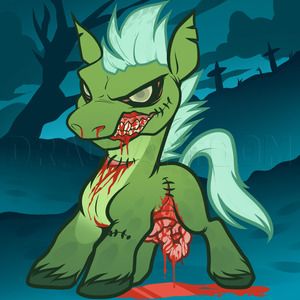 How To Draw A Zombie Horse, Zombie Horse, Step by Step, Drawing Guide, by Dawn | dragoart.com Zombie Horse, Create An Animal, Drawing Guide, Horse Drawings, Stitch Lines, Halloween Drawings, Step Drawing, Guided Drawing, Warm Autumn