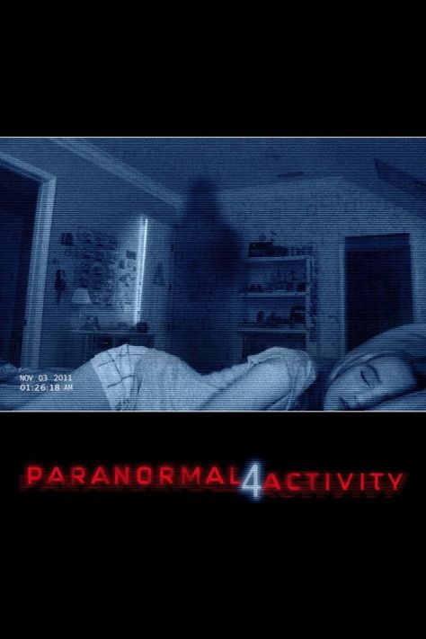 Paranormal Activity Movie, Paranormal Activity 3, Paranormal Activity 4, Horror Movies List, Movie Poster Frames, Edge Of Tomorrow, Strange Events, Tv Program, Horror Movie Art