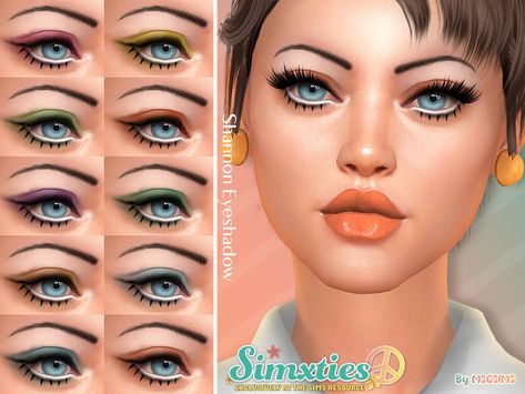 Sims 4 Cc 1920s Makeup, Sims 4 70s Makeup, Sims 4 Cc 90s Makeup, Sims 4 Cc 60s Makeup, Sims 4 60s Makeup, Spring Eyeliner, Sims 4 Cc Women Eyeshadow, Eye Shadow Sims 4 Cc, Sims 4 Smokey Eyeshadow