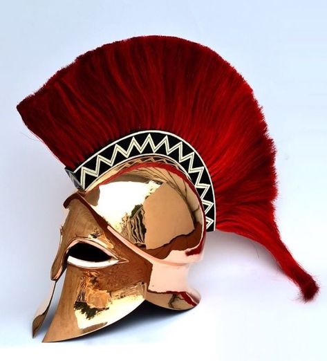 Imperiul Roman, Greek Helmet, Armor Suit, Corinthian Helmet, Roman Armor, Helmet Armor, Ancient Armor, Greek Warrior, Spartan Helmet