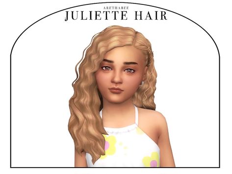 Sims 4 Children Hair, Child Hair Sims 4 Cc, Sims 4 Child Hair, Sims 4 Kids Hair, Sims Hairstyles, Toddler Curly Hair, Medieval Hair, Sims 4 Curly Hair, Vegas Hair