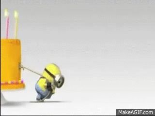 Happy Birthday Minions Gif, Minion Birthday Wishes, Minion Kiss, Birthday Gifs, Minion Gif, Funny Happy Birthday Song, Minions Birthday, Happy Birthday Minions, Minion Pictures