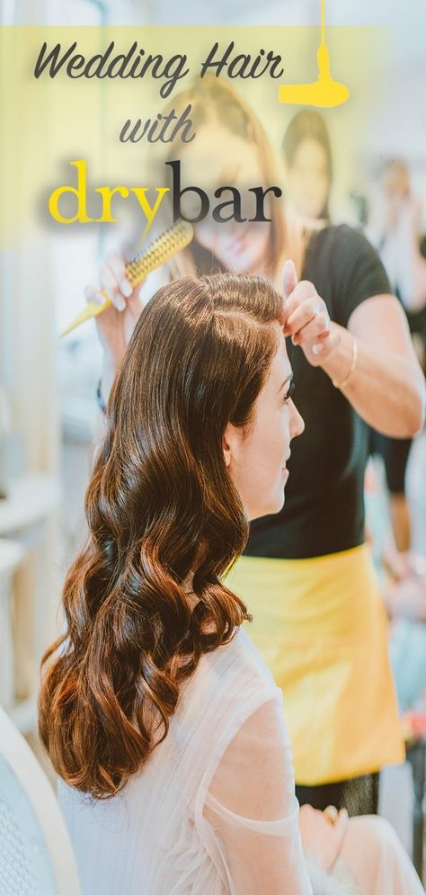 Drybar Hairstyles, Dry Bar Hair, Dry Bar, Hair Wedding, The Girl Who, Wedding Trends, Wedding Hair, Wedding Makeup, Hair Pins