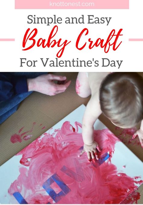 Activities With Toddlers, Valentines Day Toddler, Toddler Valentine Crafts, Valentines Day Craft, Valentine Art Projects, Craft For Toddlers, Toddler Craft, Infant Classroom, Baby Art Projects