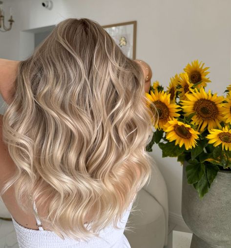 Perfect Blonde for a beautiful bride to be @cretanamalia ##sunflowers🌻 #blonde #hair #blondes #futurebride Sunflower Blonde Hair, Sunflower Blonde, Blonde Bride, Perfect Blonde, Future Bride, July 16, Bride To Be, Beautiful Bride, Blonde Hair