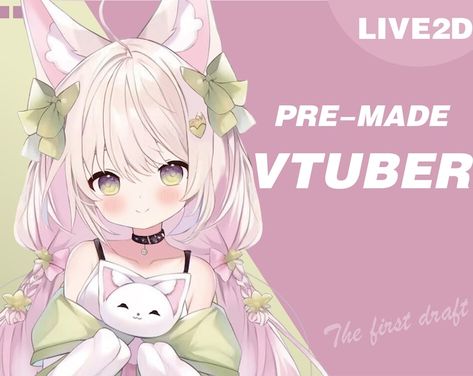 Live2d Model Premade/ Vtuber Design / Vtuber Room/live2d Model /vtuber Model Free/live2d Rigging/live2d Commission - Etsy South Korea Free Vtuber Model, Vtuber Room, Vtuber Ideas, Model Vtuber, Pastel Gore, Live2d Model, Vtuber Design, Vtuber Model, Note Pad Design