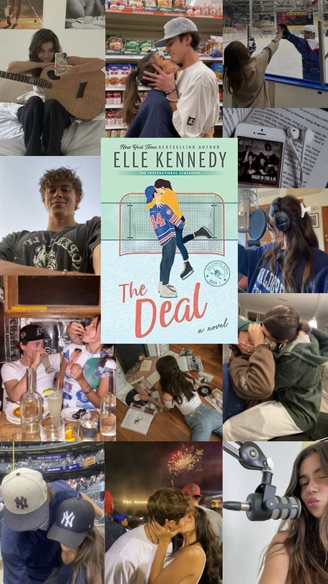 The Deal by Elle Kennedy #books #shuffleslay #vibes Romance Series Books, Books You Should Read, Book Haul, Fantasy Books To Read, Book People, Romantic Books, Reading Romance, Book Posters, Book Boyfriends