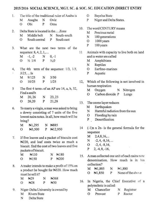 Previous Question Papers, Past Questions, Question Paper, Questions And Answers, Question And Answer, Social Science, State University, Free Download, University