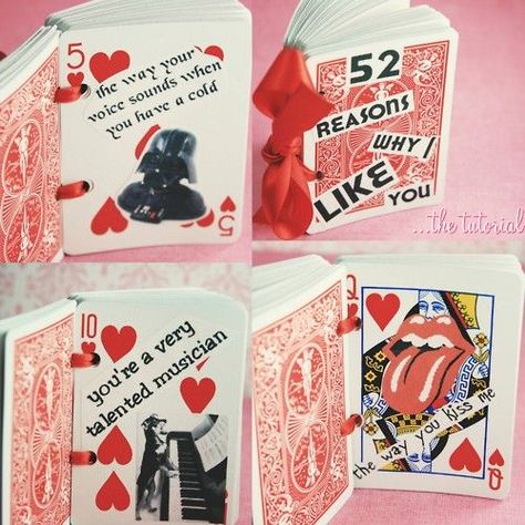 52. :) 52 Reasons Why I Love You, Romantic Valentines Day Ideas, 52 Reasons, Open When Letters, Reasons Why I Love You, Easy Diy Christmas Gifts, Diy Gifts For Him, Cheap Christmas