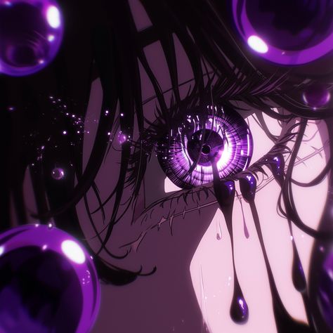 Dark Purple Aesthetic Gif, Chainsaw Man Pfp, Man Pfp, Jjk Oc, Violet Aesthetic, Dark Purple Aesthetic, Magic Eyes, Fantasy Map, Aesthetic Gif