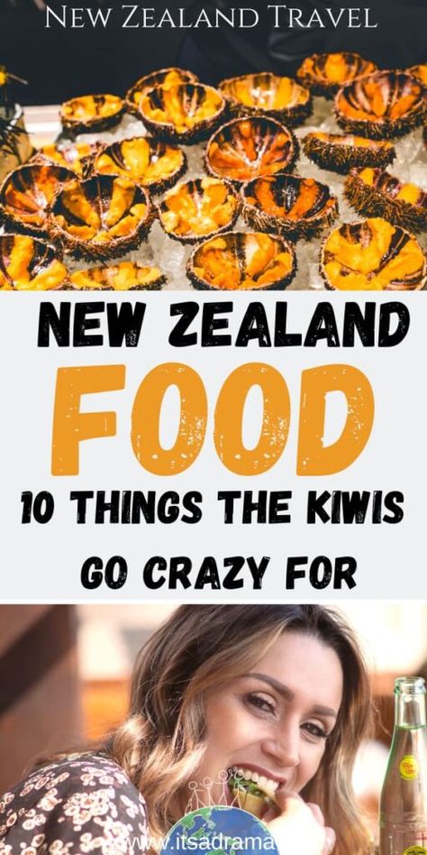 New Zealand food. 10 of the best traditional dishes that you will NOT have heard of but HAVE to try when you visit New Zealand! From sweets to seafood. But how exciting IS New Zealand food & what will you eat when you visit? #newzealandtravel #food #newzealand New Zealand Christmas Food, New Zealand Food Traditional, New Zealand Appetizers, New Zealand Food Recipes, New Zealand Cuisine, Cultural Foods, Staple Foods, Sephora Gift, New Zealand Food