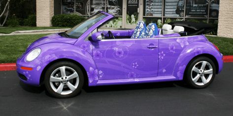 Purple Vw Beetle, Purple Beetle, Slug Bug, Vw New Beetle, Volkswagen Beetle Convertible, Bug Car, Purple Car, Beetle Car, Beetle Convertible