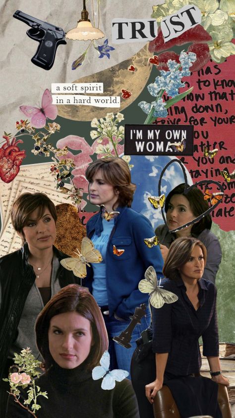 Olivia Benson Wallpaper, Olivia Benson Aesthetic, Svu Wallpapers, Svu Funny, Special Victims Unit, Olivia Benson, Law And Order Svu, Mariska Hargitay, Lockscreen Wallpaper