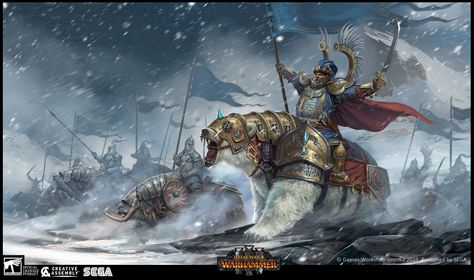 ArtStation - Total war: warhammer 3 - Kislev illustrations. Total Warhammer, Concept Art Gallery, Fantasy Battle, Warhammer Art, Warhammer Fantasy, Fantasy Warrior, Fantasy Rpg, Warhammer 40k, Character Concept