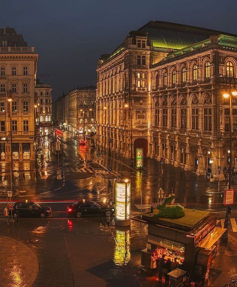 Vienna Night Aesthetic, Living In Vienna Aesthetic, Vienna City Aesthetic, Vienna Core, Vienna Nightlife, Vienna Austria Aesthetic, Wien Aesthetic, Vienna At Night, Vienna Italy