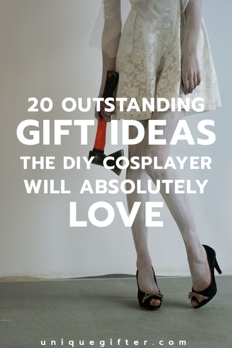 Gift Ideas for DIY Cosplay | Cosplays | Cosplayer Gifts | Birthday Gifts | Comicon | Creative Costumes | Anniversary Gifts | Nerdy Gift Ideas Gifts For Cosplayers, Creative Birthday Ideas, Christmas Gift Inspiration, Diy Cosplay, Gifts Creative, Superhero Gifts, Birthday Ideas For Her, Nerdy Gifts, Diy Father's Day Gifts