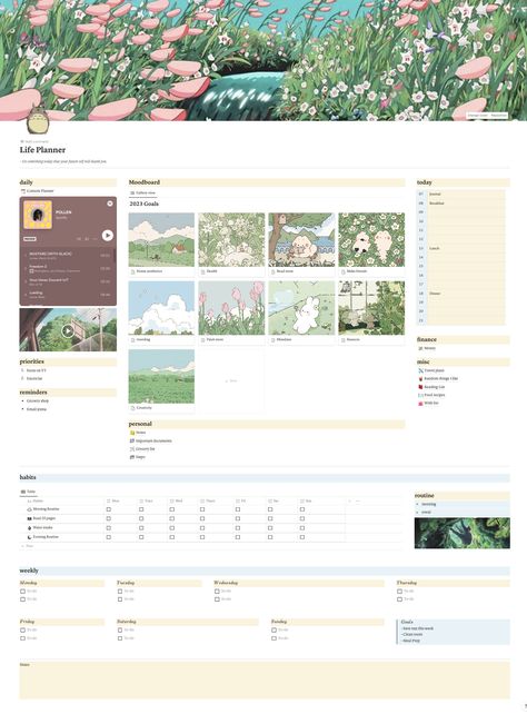 #notion #studioghibli #productivity #planner #template #notion #notiontemplate #miffy #studynotion #notionideas #notioninspo #notionsetup #notionhomepage #lifeplanner #allinoneplanner #studyplanner #journal #journaling #digitaljournal #digitalplanner #journaling #journal #journalideas #monthlyjournal #planner #monthlyplanner #dailyplanner #journalinspo #digitalbujo #digitalplanning #productivityplanner #productivity #journalwithme Notion Tour, Template Notion, Manga Hair, Mom Planner, Small Business Planner, Learning Methods, Notion Template, Social Media Planner, Aesthetic Template